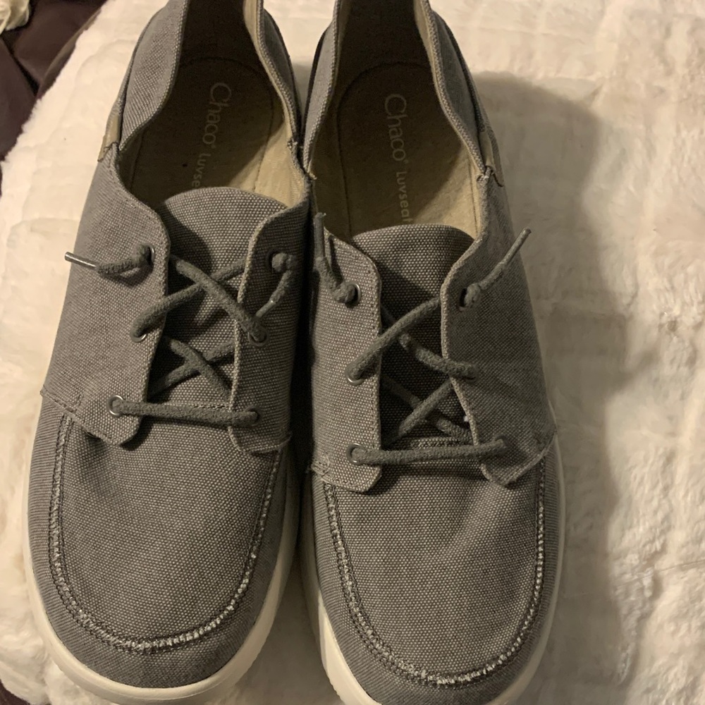 Chaco Men's Gray Boat Shoes